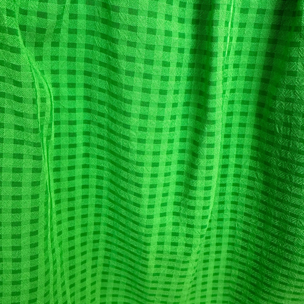 Who What Wear XS Green Tiered Mini Dress NWT - Picture 4 of 7